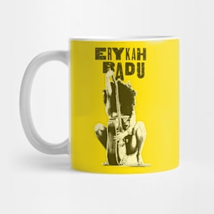 Erykah Badu | Vintage RNB Black White Mug